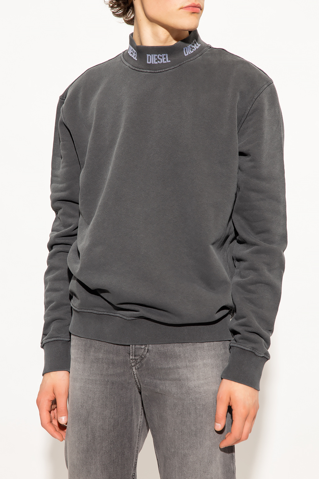 Diesel grey cheap sweatshirt